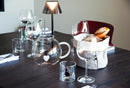 WD Lifestyle| Brocca in vetro borosilicato con decoro Natale