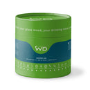 WD Lifestyle | Bicchiere in vetro borosilicato con decoro interno in vetro