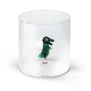 WD Lifestyle | Bicchiere in vetro borosilicato con decoro interno in vetro