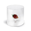 Bicchiere 250 ml. in vetro borosilicato con decoro Tema Frutta Monterey WD Lifestyle