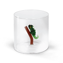WD Lifestyle Bicchiere 250 ml. in vetro borosilicato con decoro Tema Animali Monterey