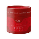WD Lifestyle | Bicchiere in vetro borosilicato con decorazione interna Natale