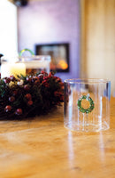 WD Lifestyle | Bicchiere in vetro borosilicato con decorazione interna Natale