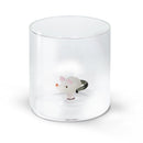 WD Lifestyle | Bicchiere in vetro borosilicato con decoro interno in vetro