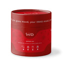 WD Lifestyle | Bicchiere in vetro borosilicato con decorazione interna Natale