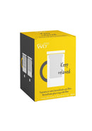 WD Lifestyle | Tisaniera in vetro borosilicato con manico colorato e scritta