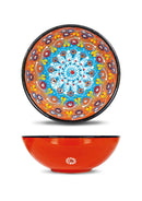 Insalatiera a coppa in ceramica decorata a Mano WD Lifestyle