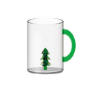 WD Lifestyle | Tazza in vetro Borosilicato con decoro Monterey Line Natale