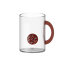 WD Lifestyle | Tazza in vetro Borosilicato con decoro Monterey Line Natale