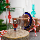 WD Lifestyle | Tazza Natalizia Monterey in Vetro Borosilicato 420 ml – Decori Assortiti