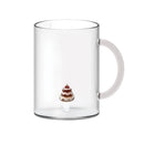 WD Lifestyle | Tazza in vetro Borosilicato con decoro Monterey Line Natale