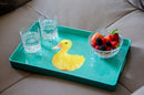 Vassoio Rettangolare 40X24 cm con Decoro WD Lifestyle