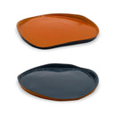 Set 2 Piatti in vetro Ø 21 cm Balat Line WD Lifestyle