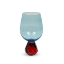 WD Lifestyle Bicchiere Cocktail Anversa in Vetro Effetto Diamante