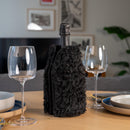 WD Lifestyle | Glacette raffredda Bottiglia con Eco Pelliccia decorativa Napa Line Natale 2025