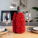 WD Lifestyle | Glacette raffredda Bottiglia con Eco Pelliccia decorativa Napa Line Natale 2025
