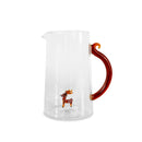 WD Lifestyle | Caraffa in vetro borosilicato 1,5 L. Decoro Natale