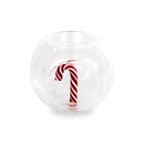 WD Lifestyle | Porta tealight in vetro borosilicato con decorazione Natalizia