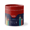 WD Lifestyle | Portacandele in vetro con decoro Natalizio - Natale 2025