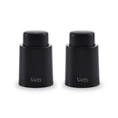 WD Lifestyle | Set 2 Pz Tappi ermetici per vino con sistema di sottovuoto
