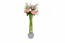 WD Lifestyle | Vaso in vetro con base effetto diamante