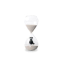 WD Lifestyle | Clessidra in Vetro Borosilicato con Decoro Interno