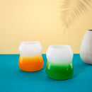 WD Lifestyle | Set 2 bicchieri acqua 450ml in vetro bicolore