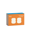 WD Lifestyle | Set 2 bicchieri acqua 450ml in vetro bicolore