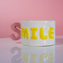WD Lifestyle | Tazza colazione 440ml in stoneware con scritta