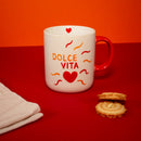 WD Lifestyle | Tazza 400ml in stoneware con scritta