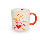 WD Lifestyle | Tazza 400ml in stoneware con scritta