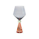 WD Lifestyle | Calice per Gin Tonic in vetro con base effetto diamante