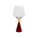 WD Lifestyle | Calice per Gin Tonic in vetro con base effetto diamante