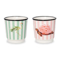 WD Lifestyle | Set 2 bicchierini caffè con decoro