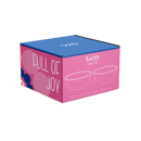 WD Lifestyle | Set 2 ciotole 500 ml in vetro con scritta colorata