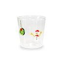 WD Lifestyle | Bicchiere in Vetro Borosilicato 250 ml – Collezione Natale