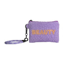 WD Lifestyle | Pochette Multiuso Effetto Bouclé con Laccio da Polso