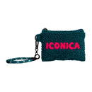 WD Lifestyle | Pochette Multiuso Effetto Bouclé con Laccio da Polso
