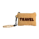 WD Lifestyle | Pochette Multiuso Effetto Bouclé con Laccio da Polso