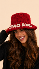 WD Lifestyle | Cappello Bucket Effetto Bouclé