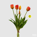 EDG Enzo De Gasperi | Bouquet Tulipani Olis Artificiali Soft Touch H 40 cm – 8 Varianti