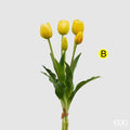 EDG Enzo De Gasperi | Bouquet Tulipani Olis Artificiali Soft Touch H 40 cm – 8 Varianti