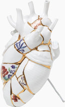 Seletti | Vaso in Porcellana Love in Bloom Kintsugy