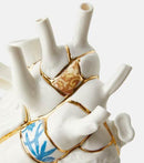 Seletti | Vaso in Porcellana Love in Bloom Kintsugy