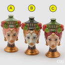 EDG Testa Sicily – Vaso Decorativo e Diffusore per Fragranze