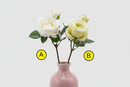 EDG Enzo De Gasperi | Fiore Artificiale Rosa con Bocciolo e Foglie