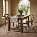 Set 2 pz. Sedia Tropea impilabile in legno naturale Dialma Brown