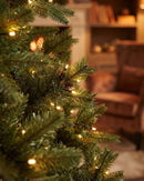 Fiori di Lena | Albero di Natale Courmayeur Slim con LED – 3 Altezze