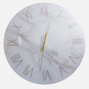 Vessicchio Orologio da Parete Era in Vetromarmo Calacatta Gold Ø 120 cm