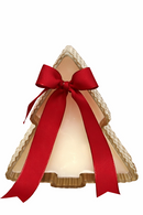 Madame Fioccò | Candela Natalizia Albero con Fiocco - 3 Colori